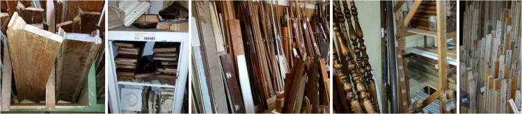 Samples of trim products.